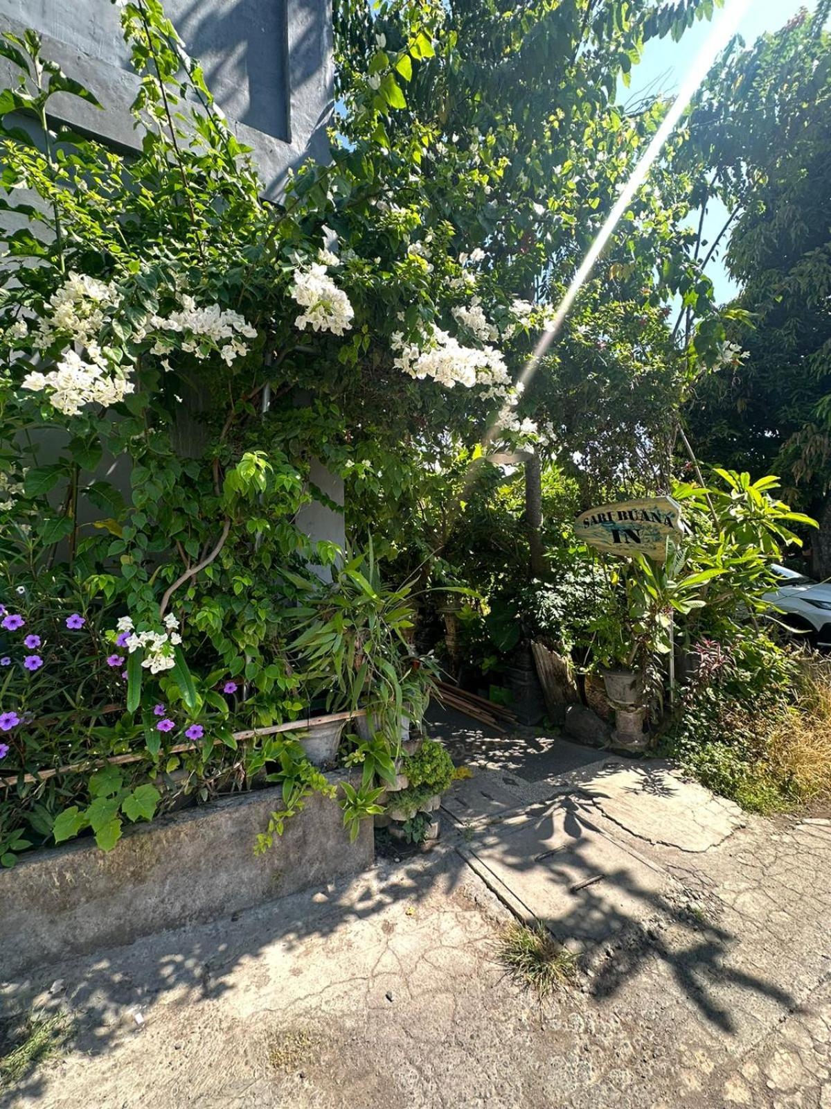 Sari Buana Bed & Breakfast Кута Экстерьер фото